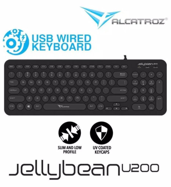 Keyboard Wired JellyBean U200 Alcatroz