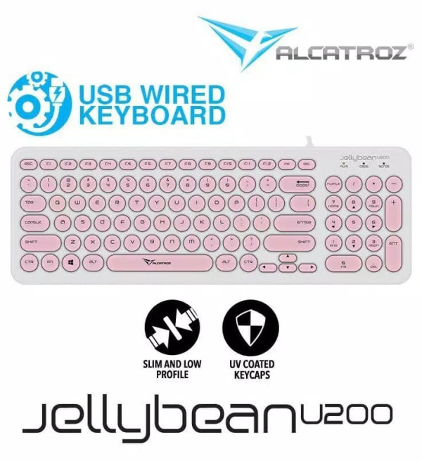 Keyboard Wired JellyBean U200 Alcatroz